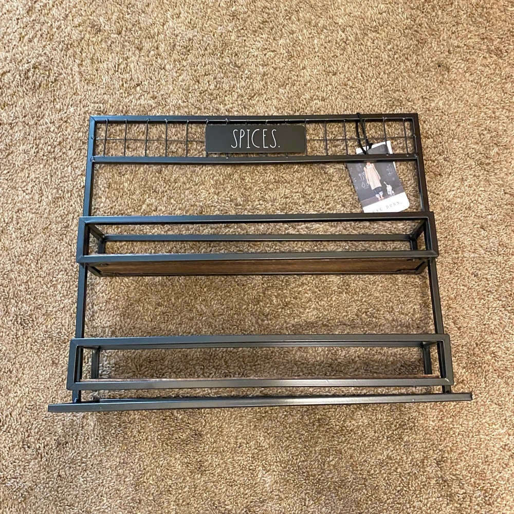 RAE DUNN | NWT Double Stack “SPICES” Rack - Picture 2 of 6